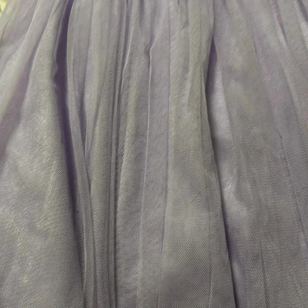 Emily west Lavender dress with a floral lace bodice and tulle skirt - Picture 5 of 8